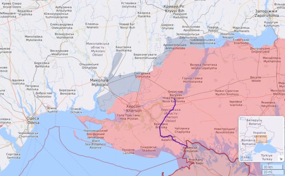 Похоже, началась битва за Николаев