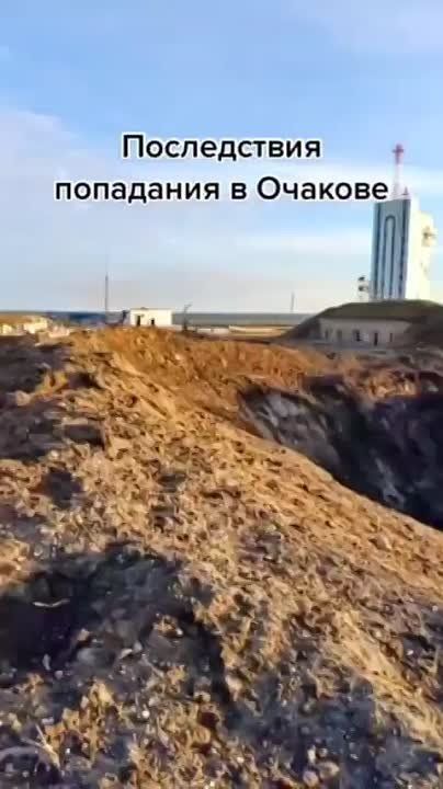 Кадры последствий детонации БК на складе боеприпасов ВСУ в г. Очаков Николаевской области после ракетного удара ВС России 9 января