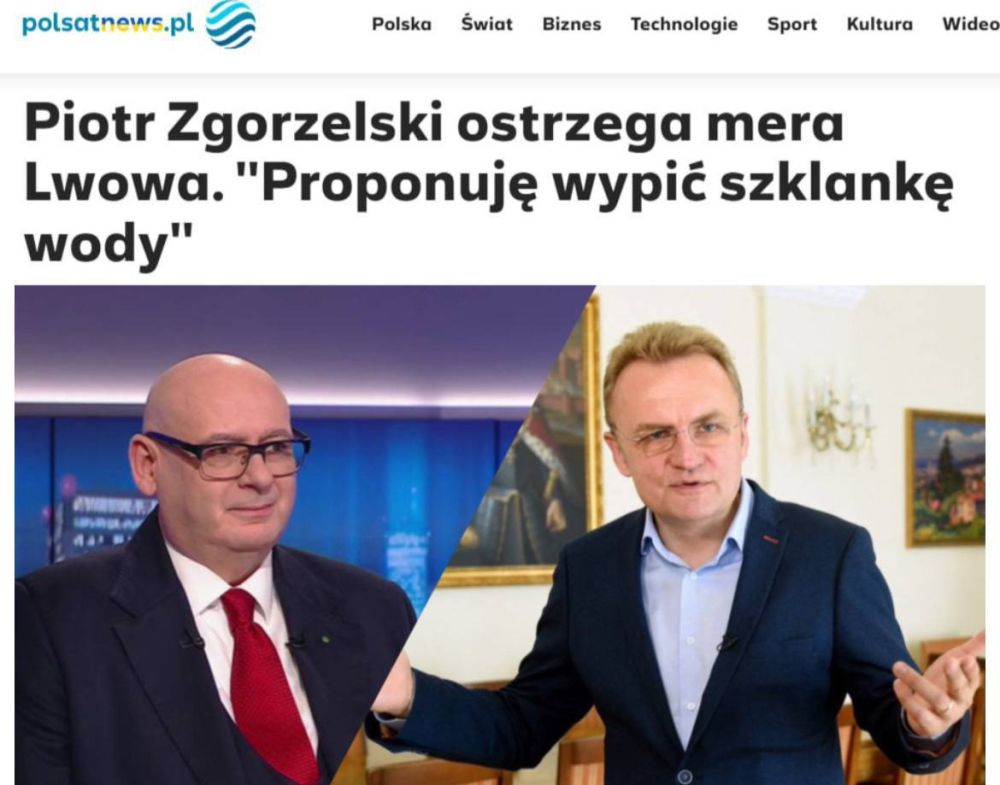����-������ ��������� ����� ������, ��� ��� ������ ����� ������� �� ������������� �����, ������� �� ������ �������������� �� �������, � Polsat News