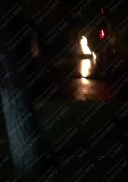 Одесские подпольщики сожгли очередное авто ВСУ