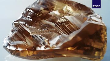 Крупнейший в РФ алмаз должен быть реализован в Гохран или остаться в "Алросе", сообщил ТАСС глава Якутии Айсен Николаев