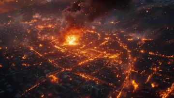 Киев пылает, аэродромы уничтожены. Повсюду "ад": Сводка 3 сентября. "Огненный смерч" виден за километры