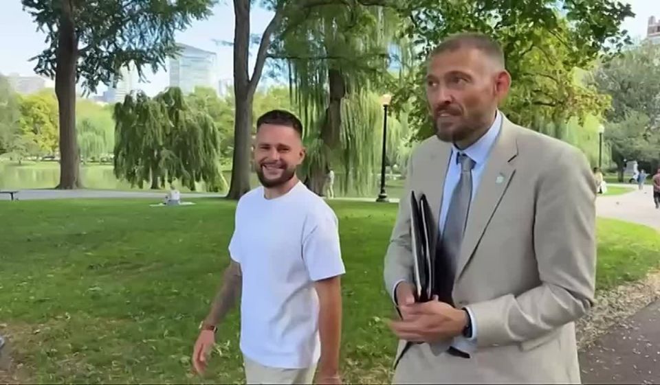 Тихановский начал проникаться жизнью в США