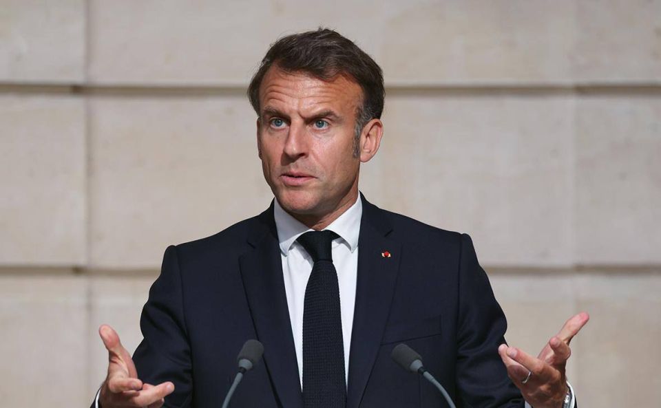 Макрон заявил о признании Францией государственности Палестины