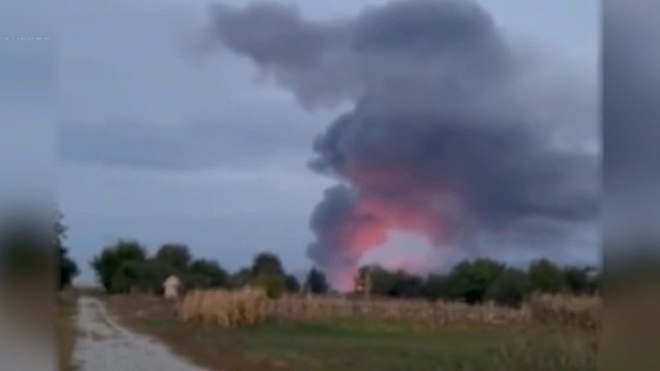 Минувшей ночью российская армия нанесла массированный удар по тыловым районам противника