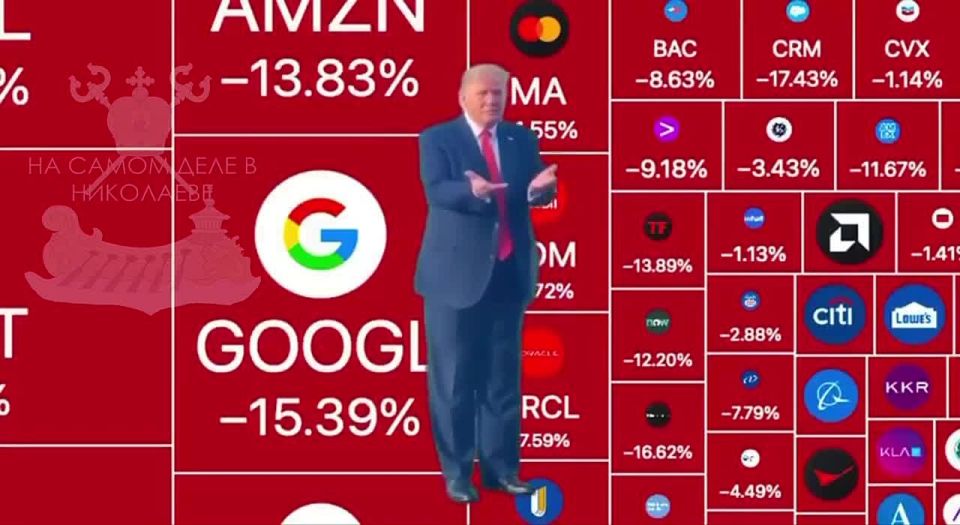 Не дождавшись Нобелевской премии мира, Трамп замахнулся на Нобелевскую премию по экономике, для чего первым делом обрушил американские биржи