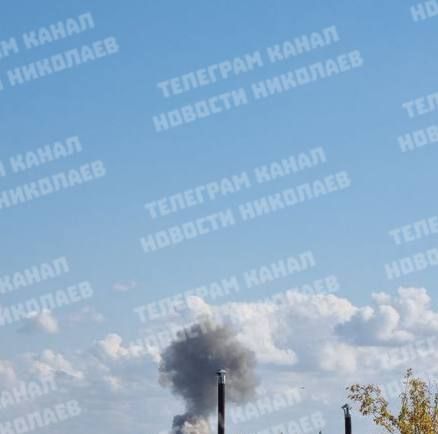 Хохлы сообщают, что прямо сейчас к ним в Николаев прилетел дальнобойный ФАБ