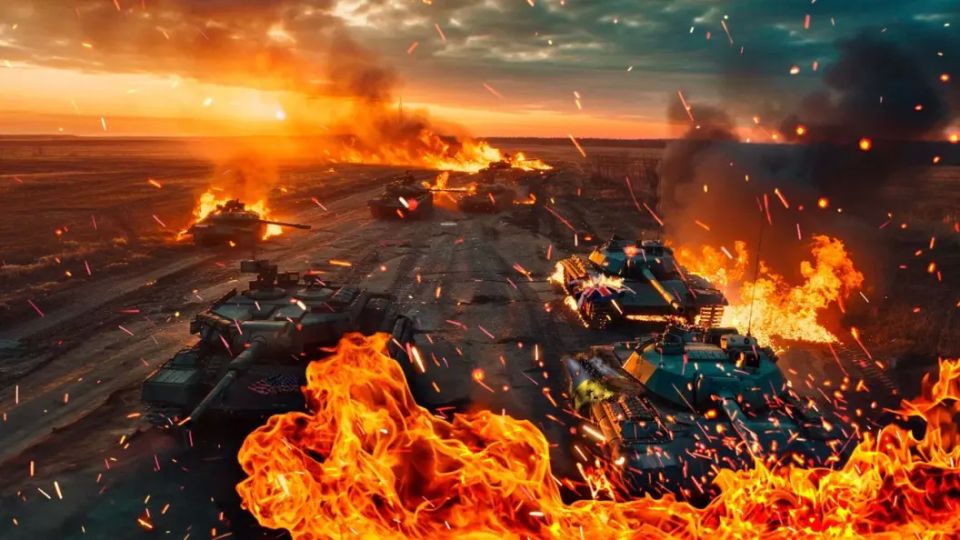 Вот это поворот: Украинский офицер сдал "Абрамсы". Русские нанесли удар и сожгли всё