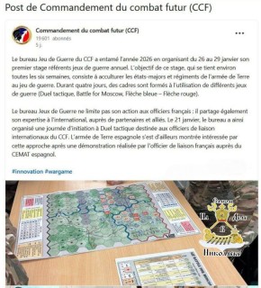 ������ �� ������. ����������� ������� ������� ���������� �� ��������� �������� ������ �� ������, �������� (Commandement du combat futur, CCF)