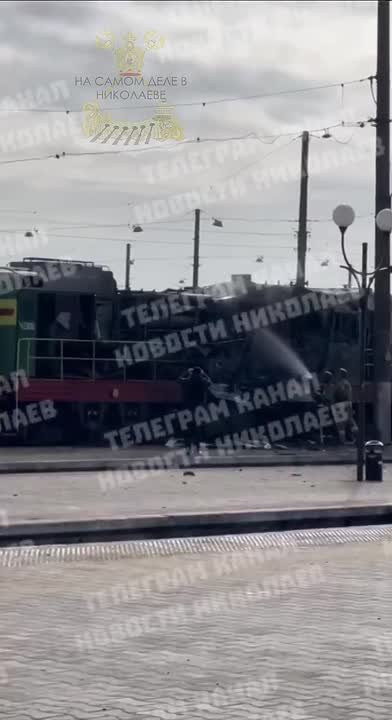 Под обстрелом «Николаев-Пассажирский»