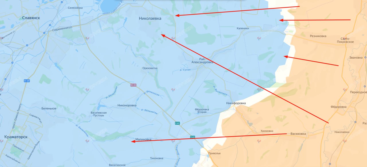 Сергей Лебедев: ДНР. Обстановка на Славянском направлении