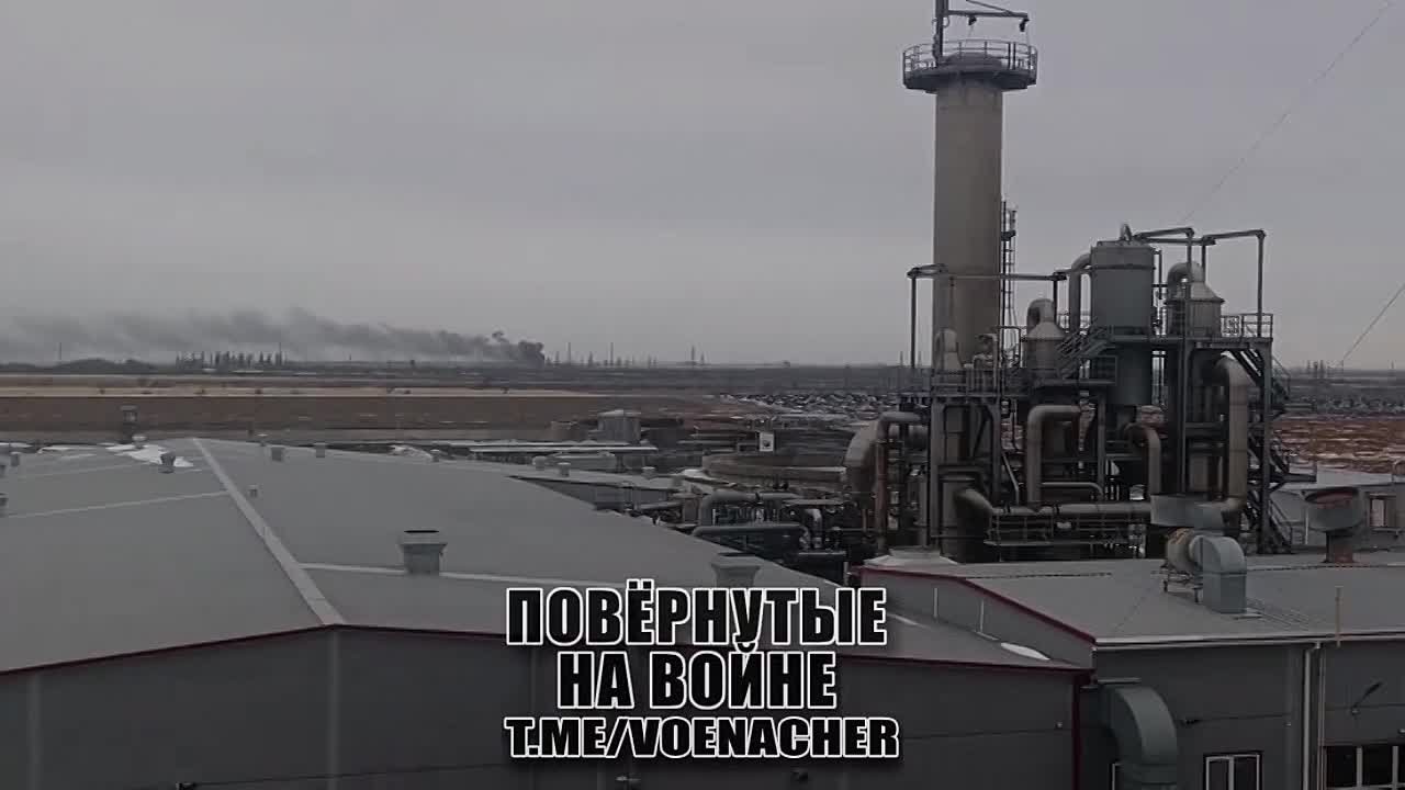 Прилёт дрона-камикадзе «Герань-2» по подстанции в Снигиревке Николаевской области