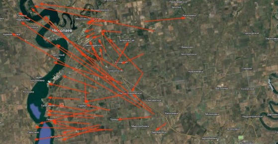 Сергей Лебедев: #Николаев сообщает об исходящих и ПВО