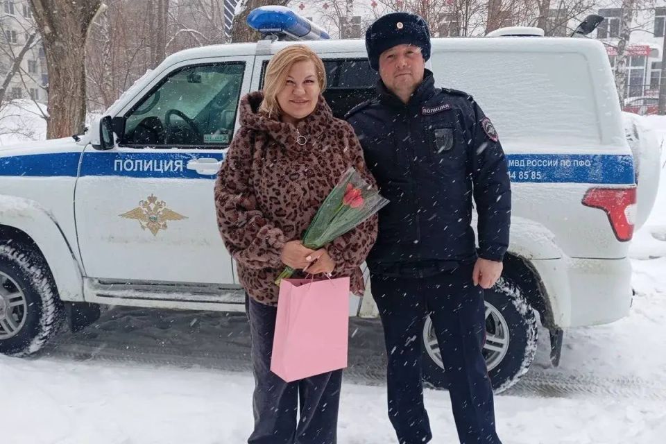 В Ульяновске транспортные полицейские навестили вдов погибших при выполнении служебных обязанностей сотрудников