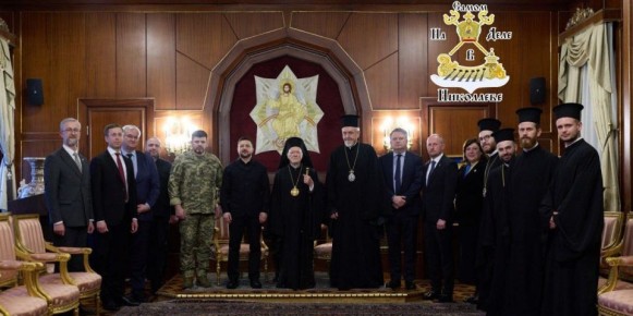 Зеленский встретился с патриархом Варфоломеем