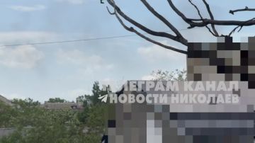 Кадрами одного из прилётов в Николаеве делятся очевидцы
