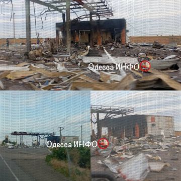 После Николаевской области начались прилёты по заправкам и в Одесской области