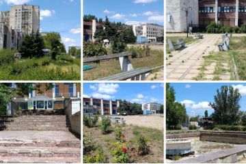 Территории у бизнес-центра «Металлург Юга» в Корабельном районе Николаева приходят в упадок