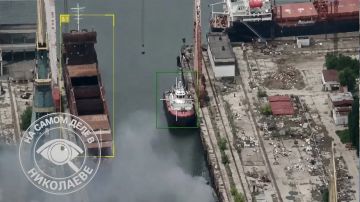 Николаевский порт этой ночью снова был под ударом