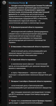 В сводке Минобороны России снова нет данных про удар по зданию СБУ в Киеве
