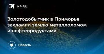 Золотодобытчик в Приморье очистил участок от металлолома и нефтепродуктов