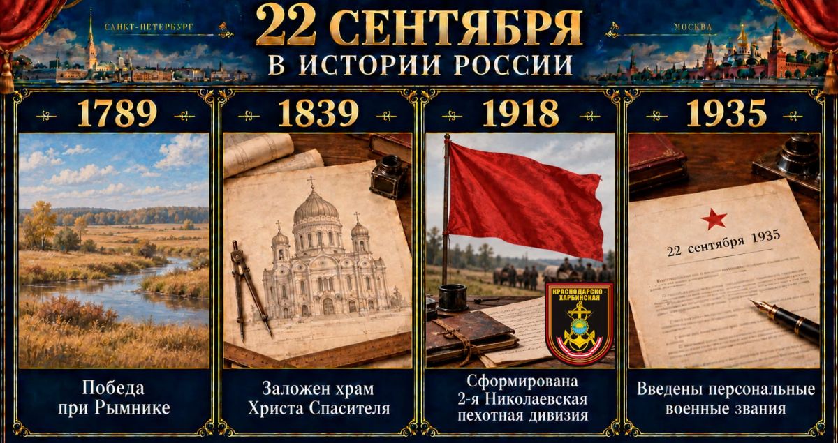 22 сентября в истории России